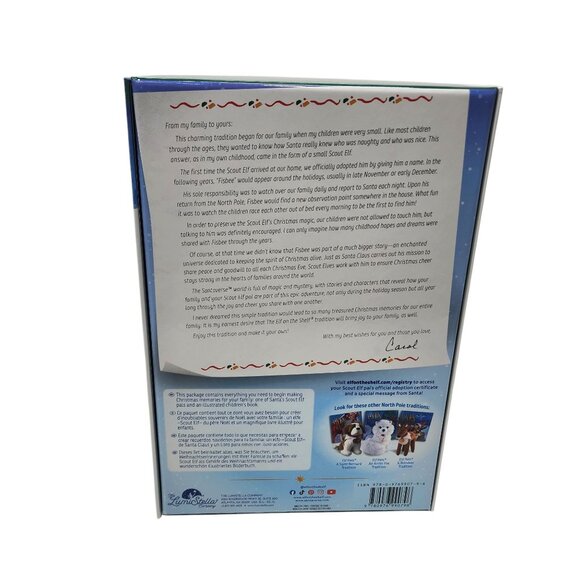 The Elf On The Shelf Boy Christmas Tradition Box Set With Book Brown Eyes NEW‎ - Picture 4 of 7